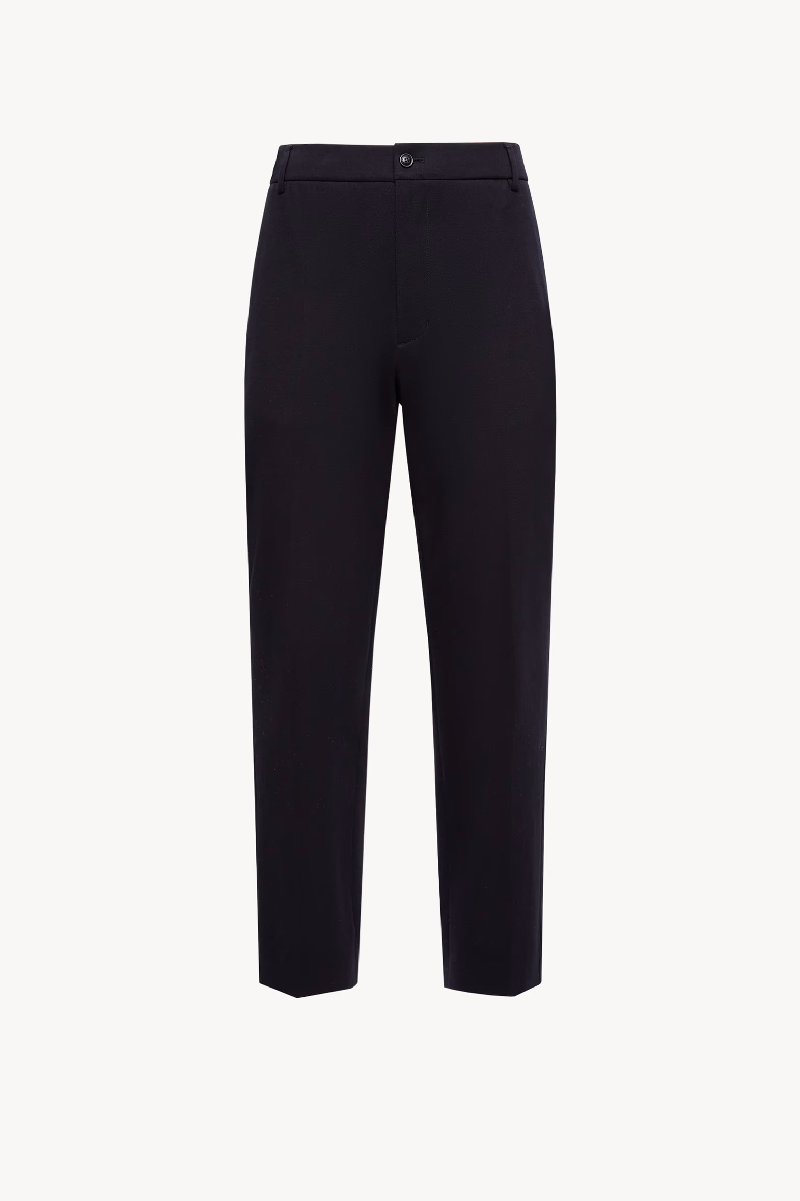 Cotton Blend Tailored Pants Men Blue Moncler 2